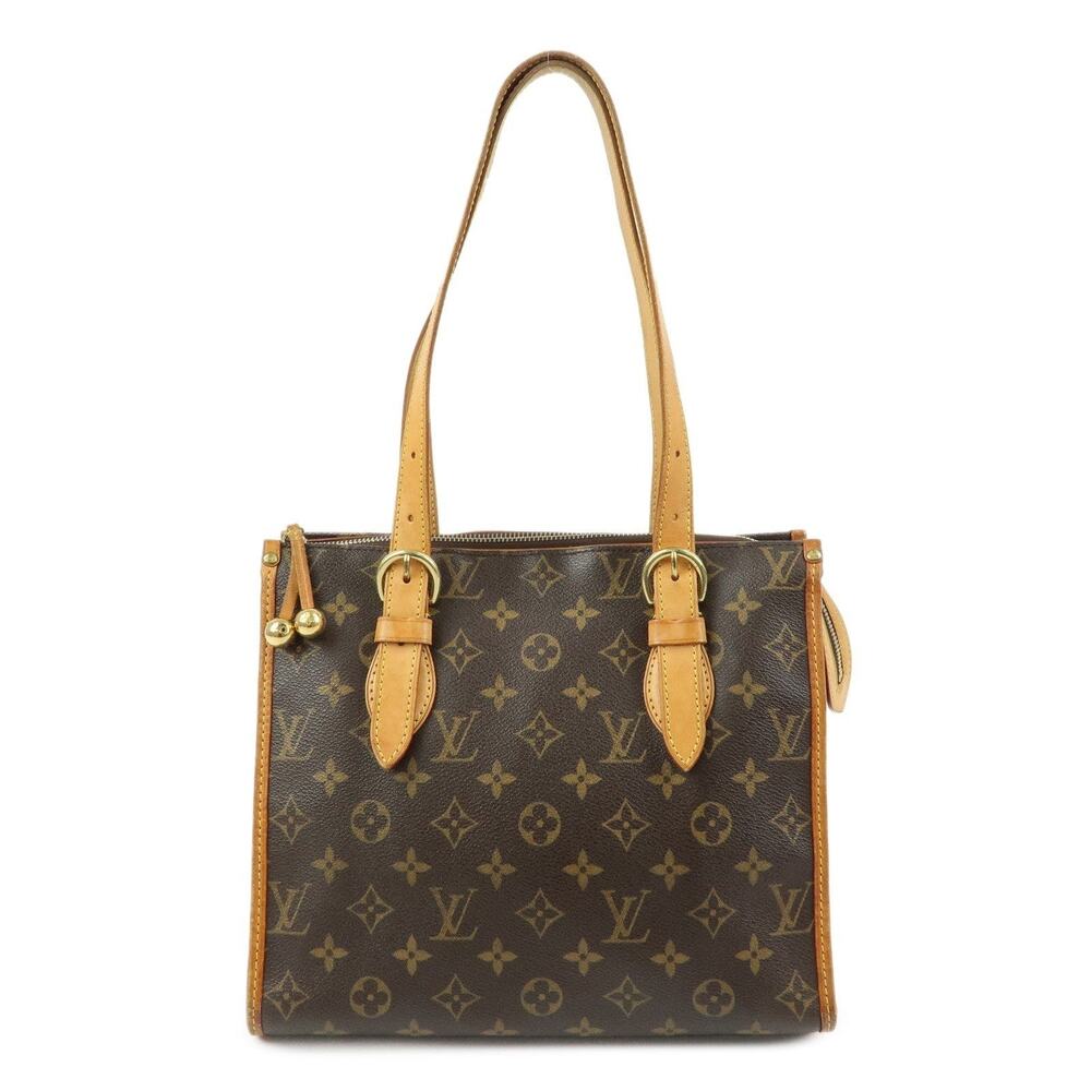 Louis Vuitton Monogram Popincourt Haut Shoulder Bag Brown